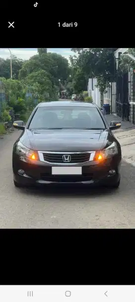 Di Jual Cepat Honda Accord Tahun 2010,Warna Hitam Favorit