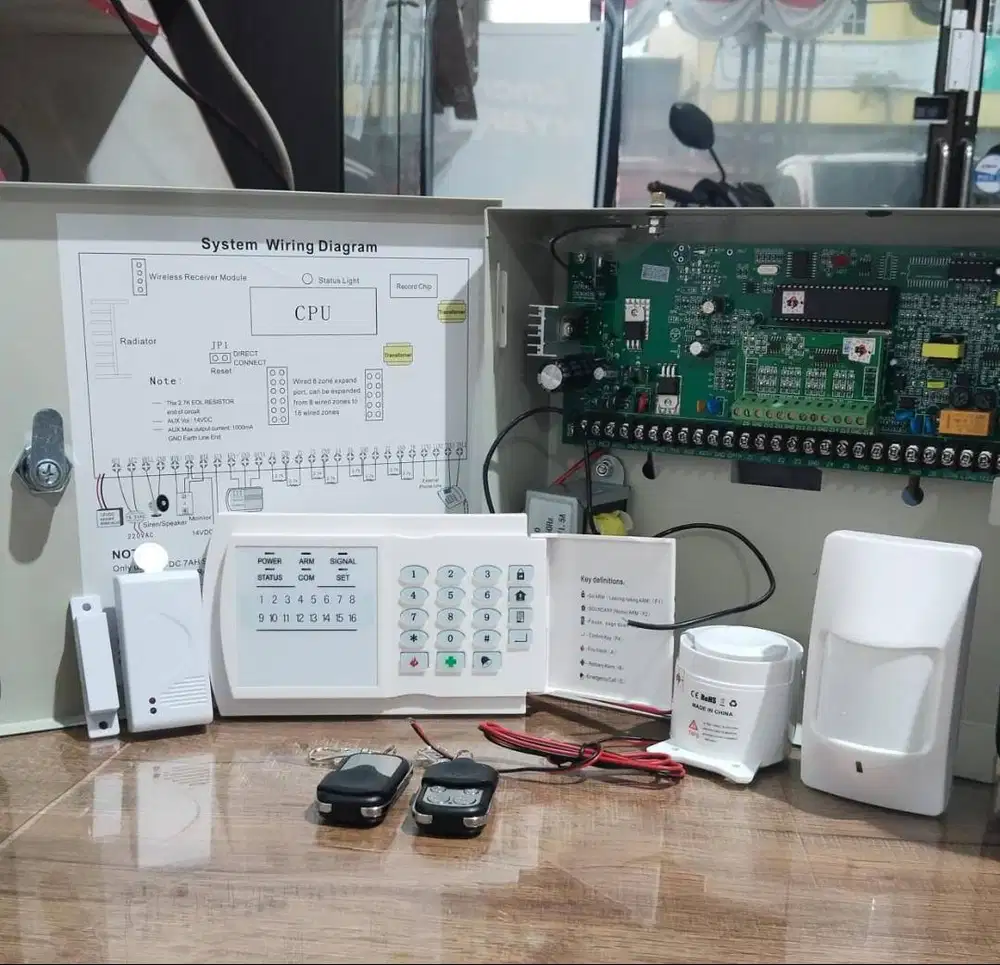 ALARM 007GX CONTROL