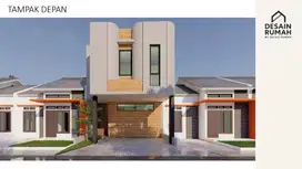 Rumah Brand New Harga Sangat Murah dekat Stasiun di Jurang Mangu.SP008