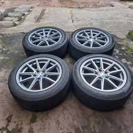 Velg dan ban r17 hsr for hrv innova crv accord camry captiva dll