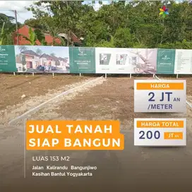 Dijual Tanah Kavling Murah Jogja SHM Barat Alfamart Tugu Lilin