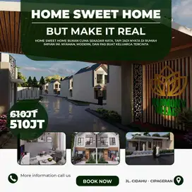 Rumah Mewah 500 jtan Diskon 100 juta dekat Kota Cimahi