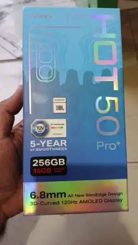 INFINIX HOT 50 PRO PLUS, 8 + 8 internal 256, Layar Curved