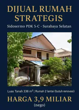 Rumah 2 Lantai Dekat Plasa Marina – Lokasi Nyaman & Super Strategis