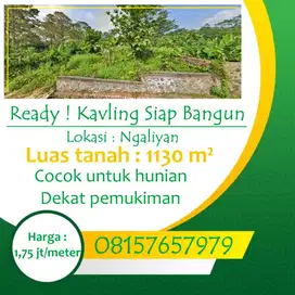 Dijual Cepat BU Tanah Murah Ngaliyan Semarang Kota