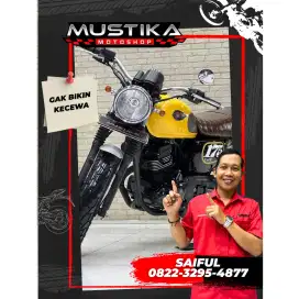 Perfect Condition!!Kawasaki W175 Cafe Racer 2019 Yellow Mulus-Mustika