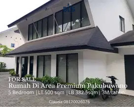 FOR SALE Rumah Di Area Premium Pakubuwono