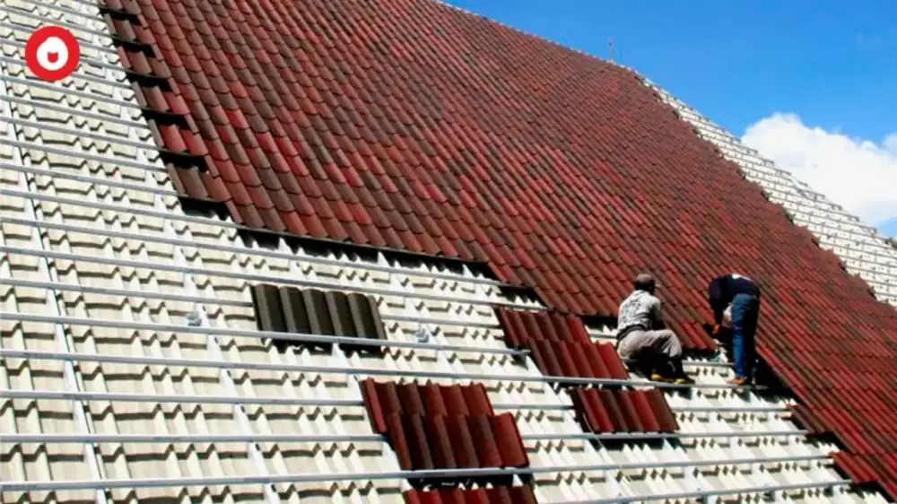 Tukang atap bocor konstruksi baja WF renovasi rumah dll