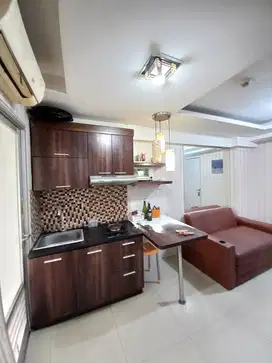 Sewa apartemen MURAH gading nias BOUGENVILLE lt 22 furnished