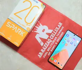 TECNO SPARK 20 pro+  8/256 Model layar lengkung