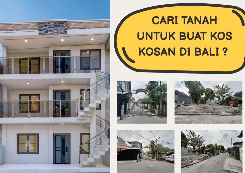 Cari Tanah Untuk Kos Kosan di Bali ?