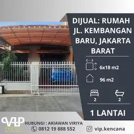 DIJUAL: Rumah di Jl. Kembangan Baru IV, Kembangan, Jakarta Barat