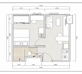 Apartemen untuk Staycation