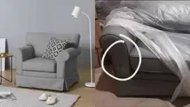 Ridente Carrot Sofa 1 Dudukan Abu-abu