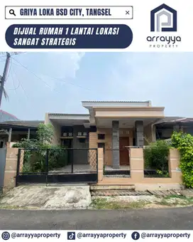 RUMAH 1 LANTAI NYAMAN DAN ASRI LOKASI STRATEGIS BSD CITY. ARB108