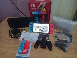 Nintendo switch oled cef*w* 512gb fullset