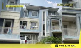 Rumah CASH 3Lantai Mewah LT240 dkt Tol di Alam Sutera Serpong Utara