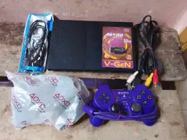 Gaduh PS2 slim hardisk 40gb tinggal main