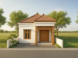 Jl. Jejeran Bantul, Dijual Rumah Jogja SHM Bali Style Type 50