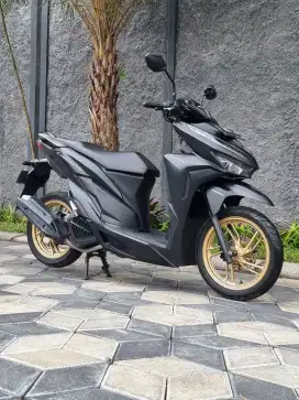 Honda Vario 150 CBS Smartkeyless Hitam Plat Panjang Koko Motor
