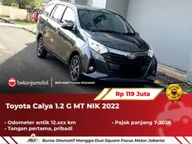 [ KM ANTIK 12RB ] Toyota Calya 1.2 G MT Manual Abu 2022/2023