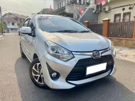 Toyota Agya 1.2 G Matic 2019 Silver Met No Genap Cash 106 Juta nego