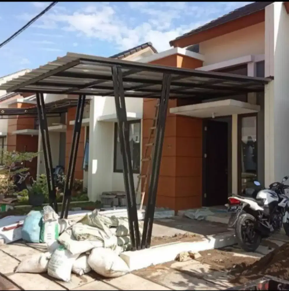 Kanopi atap spandek