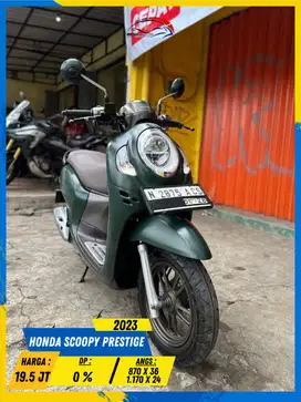 HONDA SCOOPY PRESTIGE 2023 NEGO SAMPE DEAL HIKMAH MOTOR KEPUH