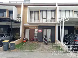 Dijual Lelang Rumah Vinus 88 Residence Pamulang Timur, Tangsel