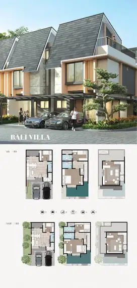 Rumah 3 Lantai Siap Huni dekat Mall Paradise Walk Serpong J-31353