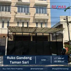 Dijual Cepat Ruko Gandeng Semi Furnished Taman Sari jakarta Barat