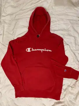 Hoddie Champion script japan red Original