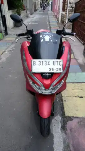 pcx 2019 merah dop pajak panjang mulus