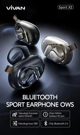 HEADSET NIRKABEL SPORT X2