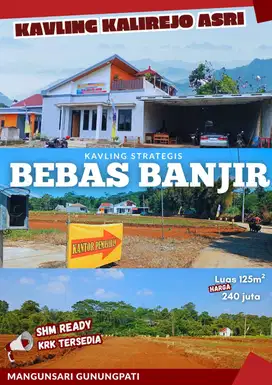 Promo Kemerdekaan Kavling Murah SHM Ready di Mangunsari