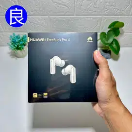 BNIB Huawei FreeBuds Pro 4 White Garansi Resmi Indo Fullset Ori New