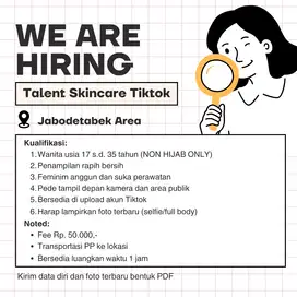 TALENT SKINCARE (TIKTOK)