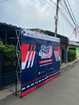 Portable Backdrop Panggung Minimalis