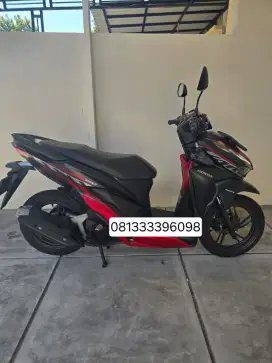 Honda Vario Black Red Sporty 2021 Bekas Kondisi Istimewa Plat L