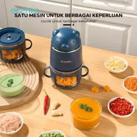 Penggiling daging MPASI kaca garansi