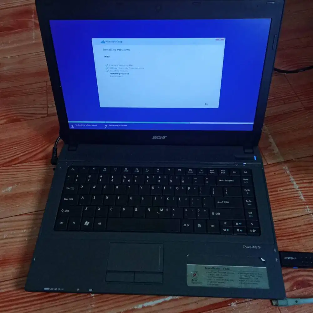 Laptop Acer TravelMate 4740-Core i5 RAM 8GB/ SSD 256GB + HDD 500GB