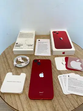 Second iBox iPhone 13 256GB Red Fullset