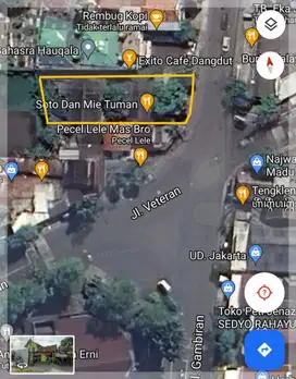 DIJUAL TANAH LUAS SHM DI JL. VETERAN KOTA JOGJA