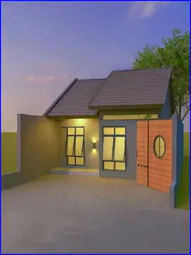 Panjatan, Rumah Jogja Model Japandi Type 65 Dekat UNY Wates