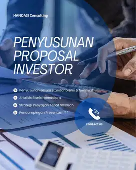 Penyusunan Proposal Investor/Permodalan - HANDASI Consulting