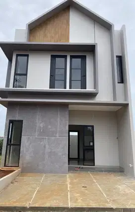 Rumah Baru Promo DP 0% Dua Lantai Lokasi Strategis [GMC] Daerah Depok
