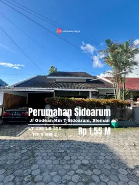 Rumah Luas perumahan sidoarum Godean