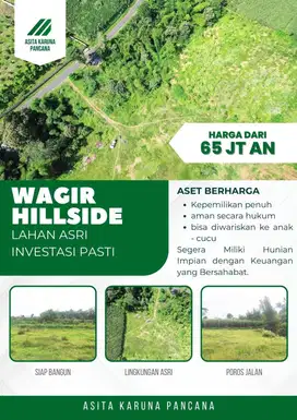 Tanah Murah Malang Strategis 0 Jalan