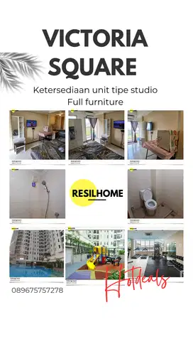 sewa perbulan apartemen Victoria Square Cimone Tangerang termurah