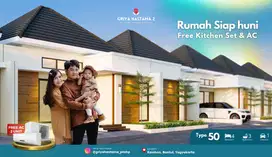 Rumah murah Dalam cluster di Bangunjiwo Bantul, Harga Mulai 500 Jutaan